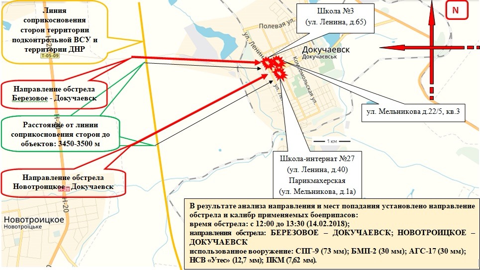 Карта докучаевска днр